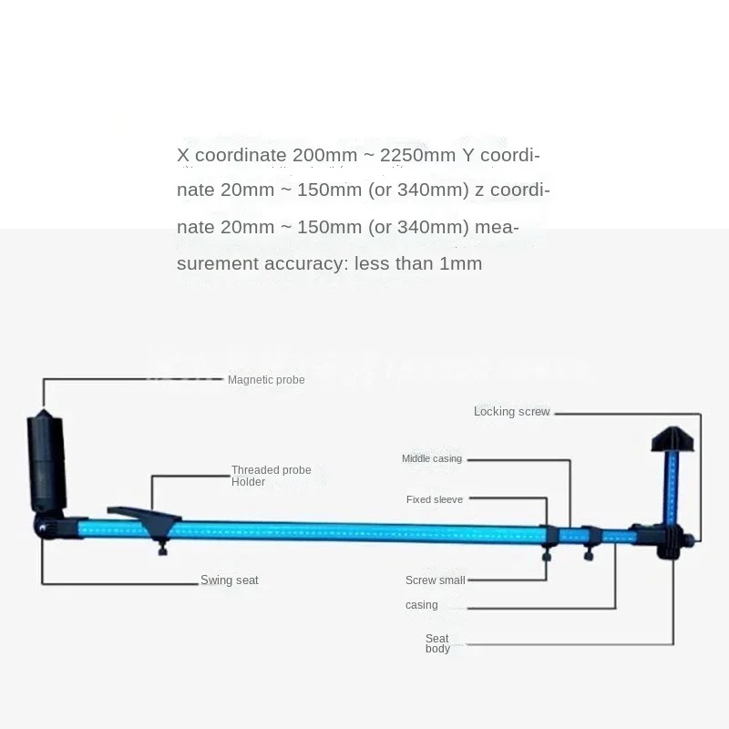 Car Frame Straightening - 2D Measuring Ruler Beam Straightening Instrument,
