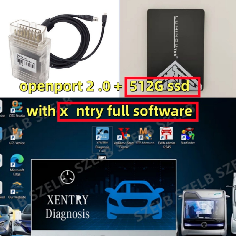 Auto Repair Shop Software - Xentry newest full diagnostic software for