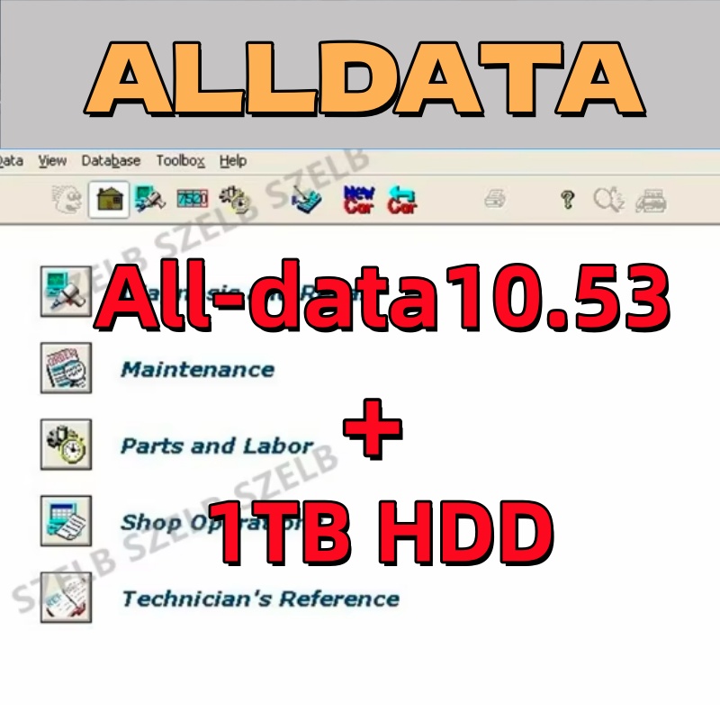 Auto Repair Shop Software - Newest 10.53 offline alldata updated to