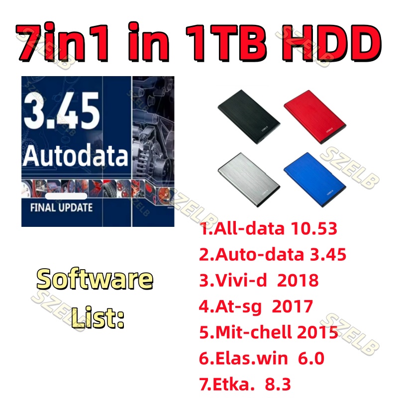 Newest Alldata 7in1  softwares - Auto Repair Shop Software review and price
