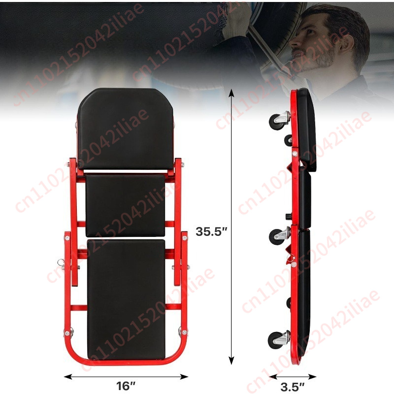 36-inch Folding Car Repair Bed - Garage Creeper Roller review and price