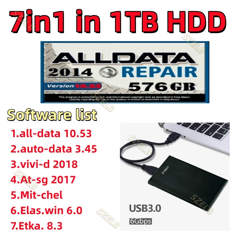 Newest  7in1 offline software  - Auto Repair Shop Software review and price