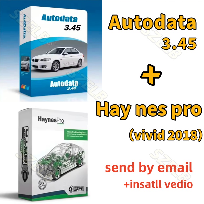 Newest Autodata 3.45+hay nes p - Auto Repair Shop Software review and price