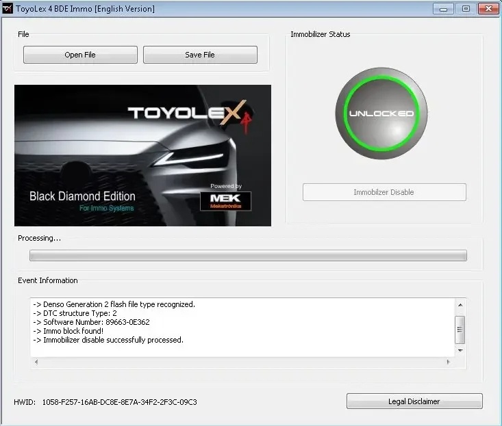 Toyolex 4 IMMO Software With U - Auto Repair Shop Software review and price
