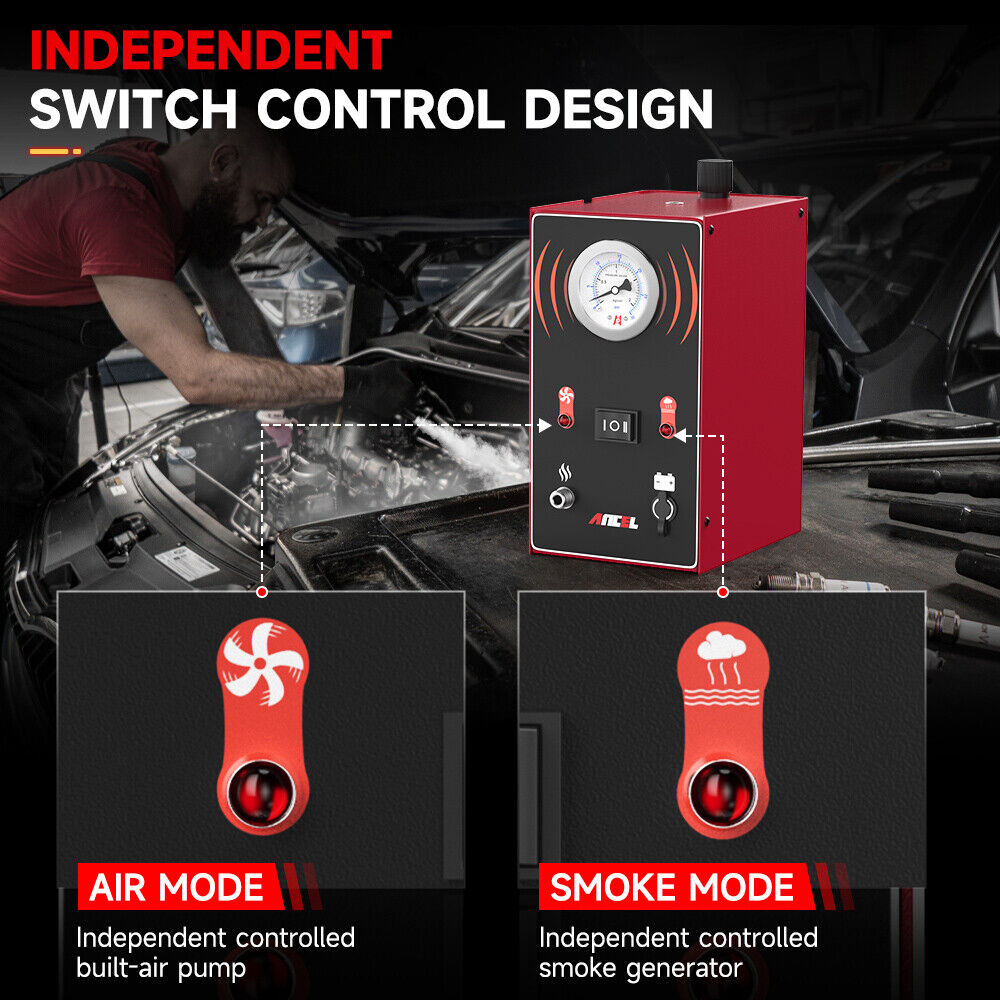 ANCEL S200 EVAP Smoke Leak Det - Smoke Leak Detector review and price
