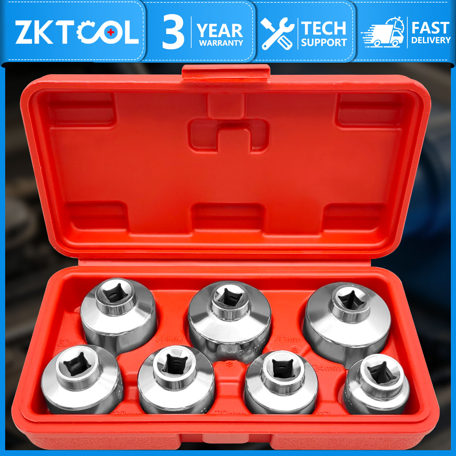 7-piece oil filter socket wren - Oil Filter Wrench review and price