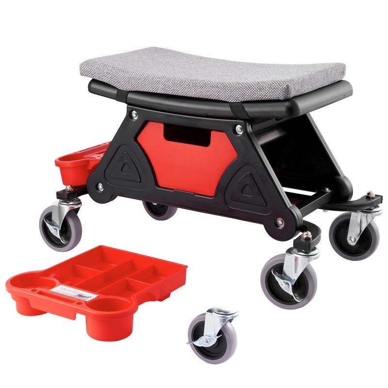 Rolling Mechanic Seat 300 LBS  - Garage Creeper Roller review and price
